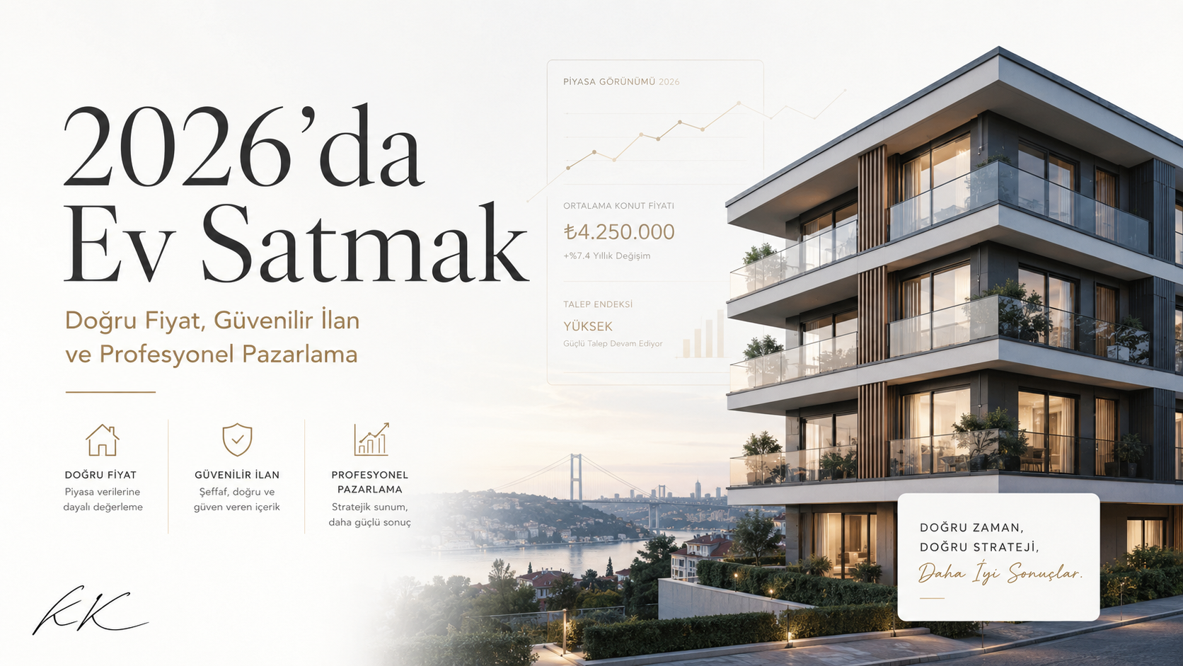 2026’da Ev Satmak: Doğru Fiyat, Güvenilir İlan ve Profesyonel Pazarlama